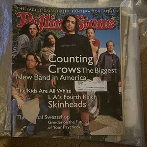 Vintage Rolling Stone Magazine with Counting Crows Cover